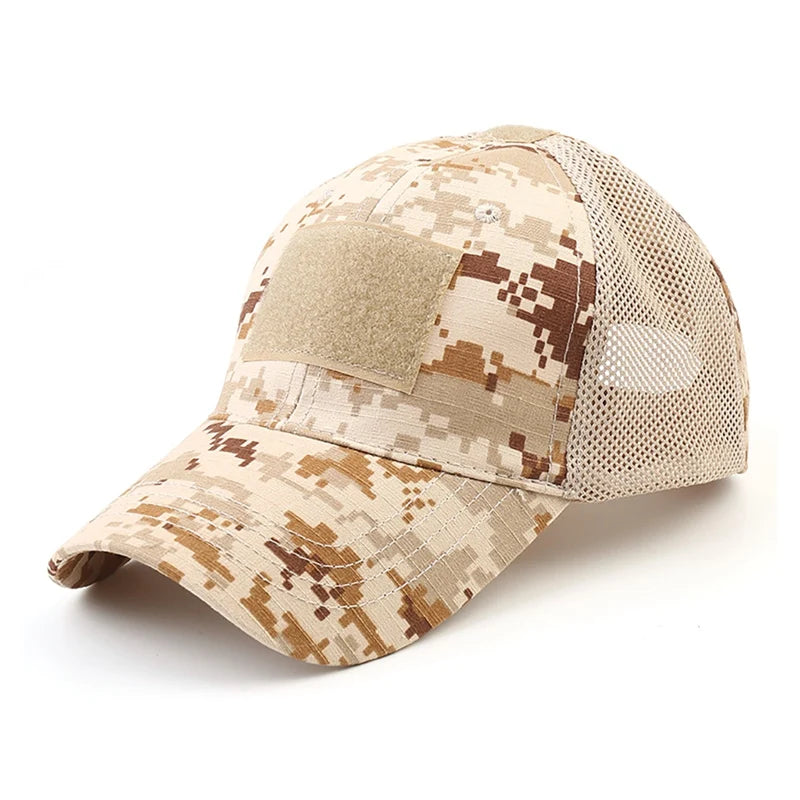 Multicam Camouflage Tactical Mesh Cap