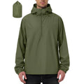 Men's Pullover Rain Jacket Waterproof