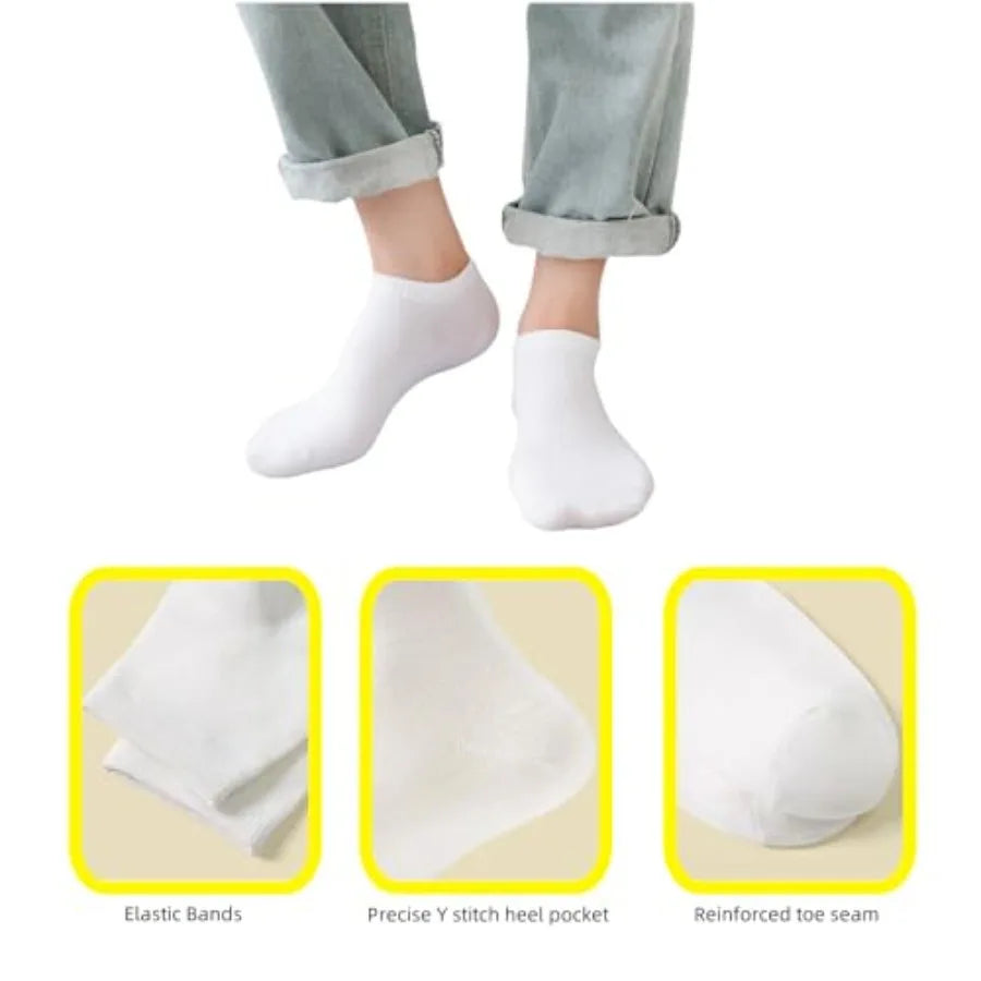 60 Pairs Bulk Socks Individually Wrapped