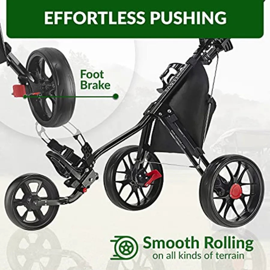 Superlite Deluxe Push Cart