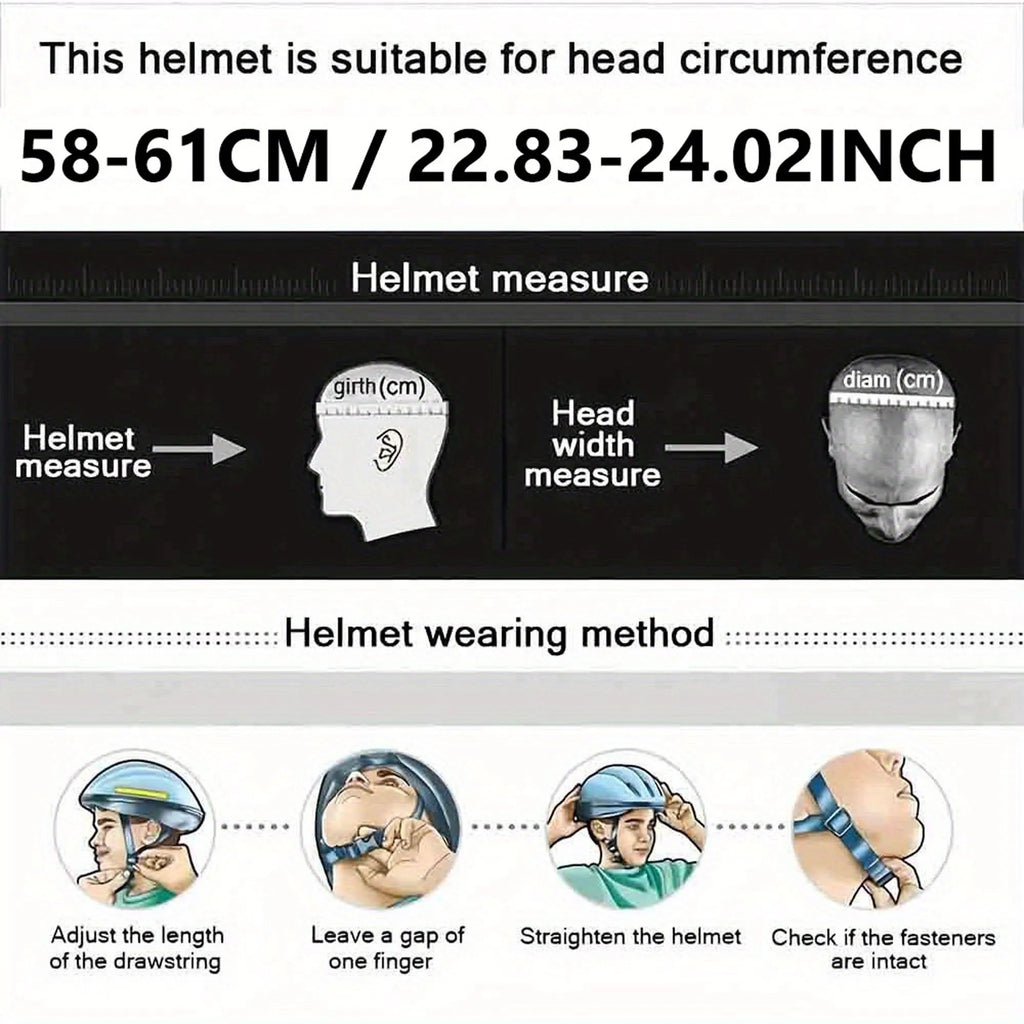 Adult Bike Helmet, Ultralight & Ventilated
