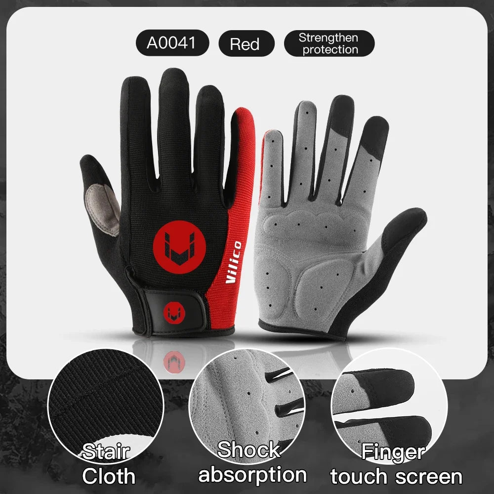 Cycling Anti-slip Full Finger Gloves