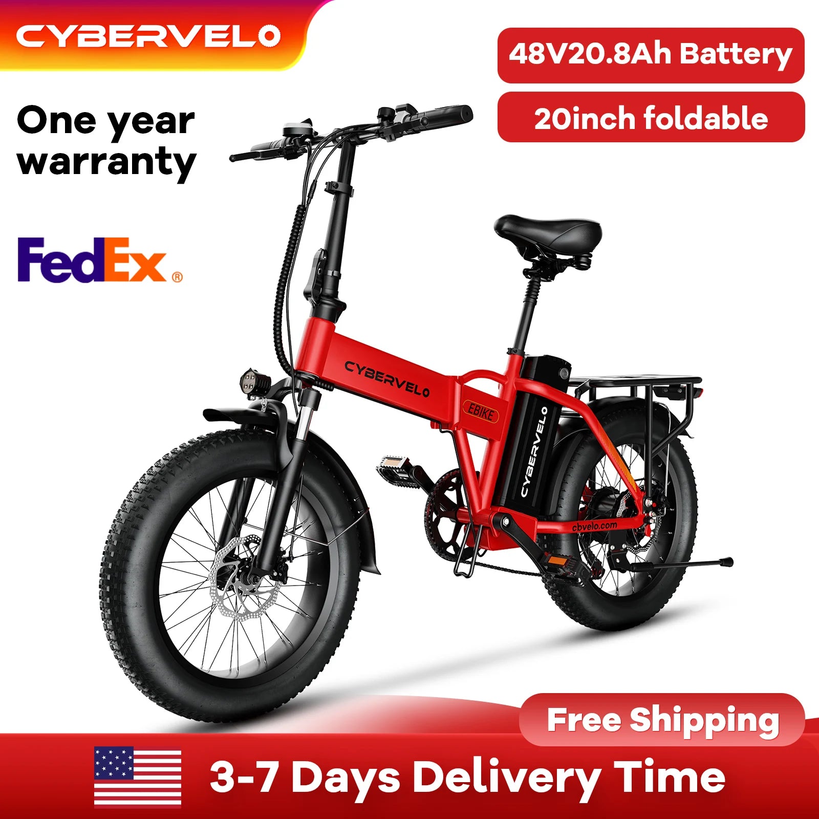 1000W Peak Electric Bike for Adults