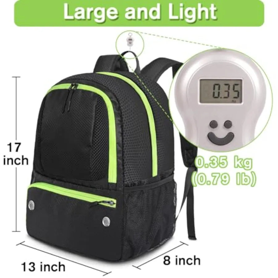 Soccer Backpack with Ball Holder