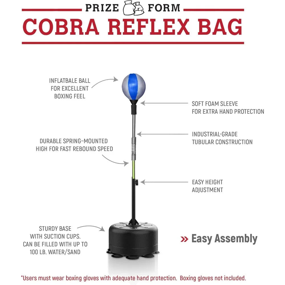 Fast Reaction Punching Bag with Stand