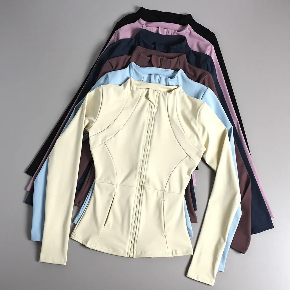 Thin Pilates Fitness Suit Top