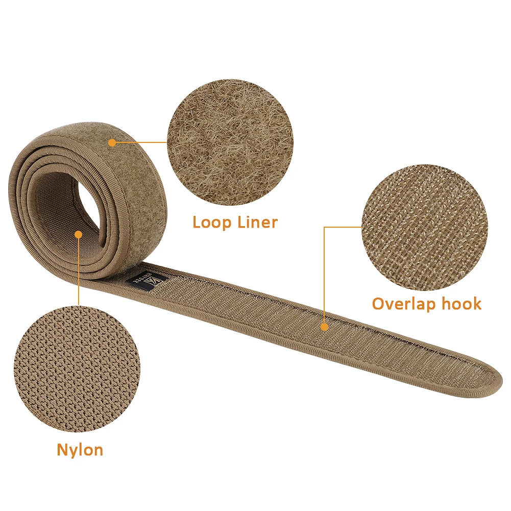 Tactical Buckleless Nylon Inner Belt