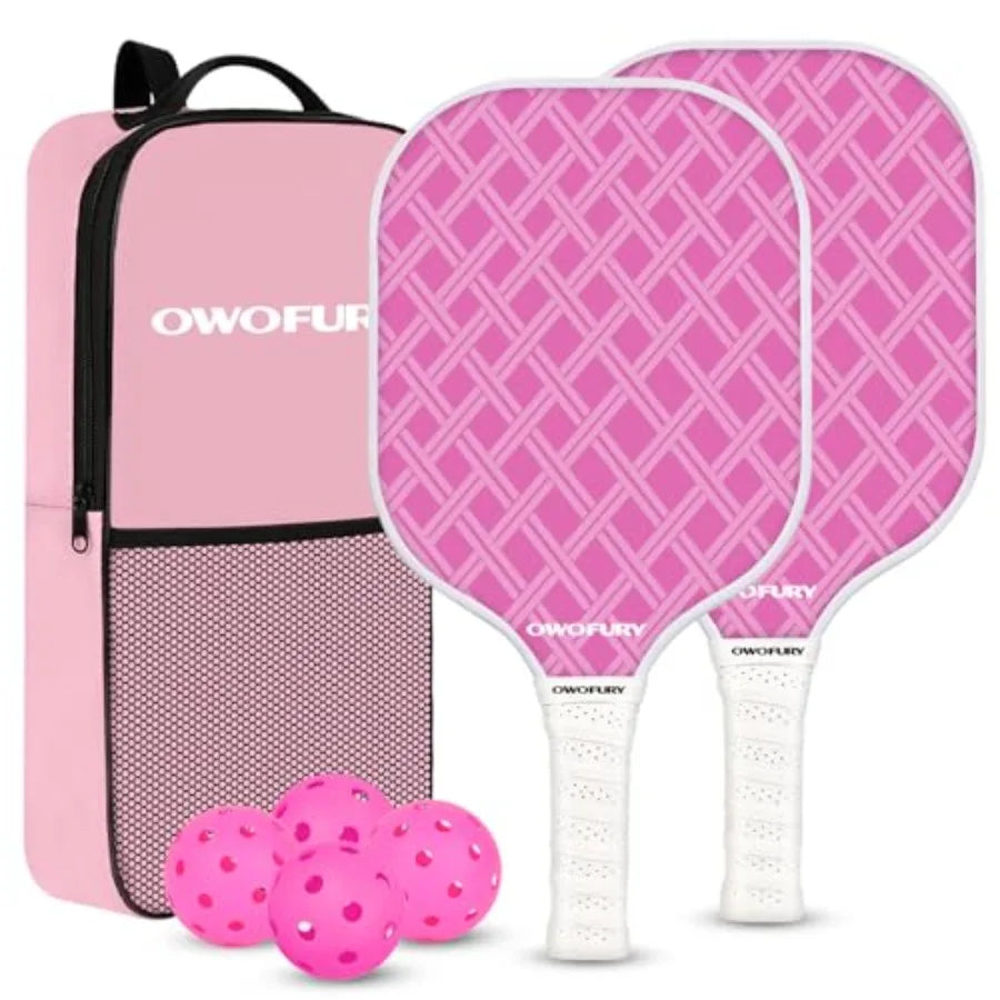 Fiberglass Pickleball Paddles Set of 2