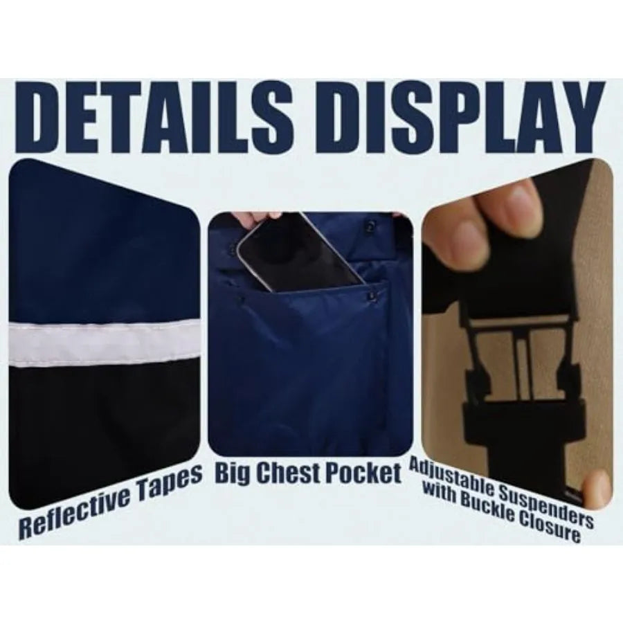 Rain Jacket with Bib Overalls