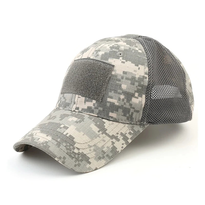 Multicam Camouflage Tactical Mesh Cap