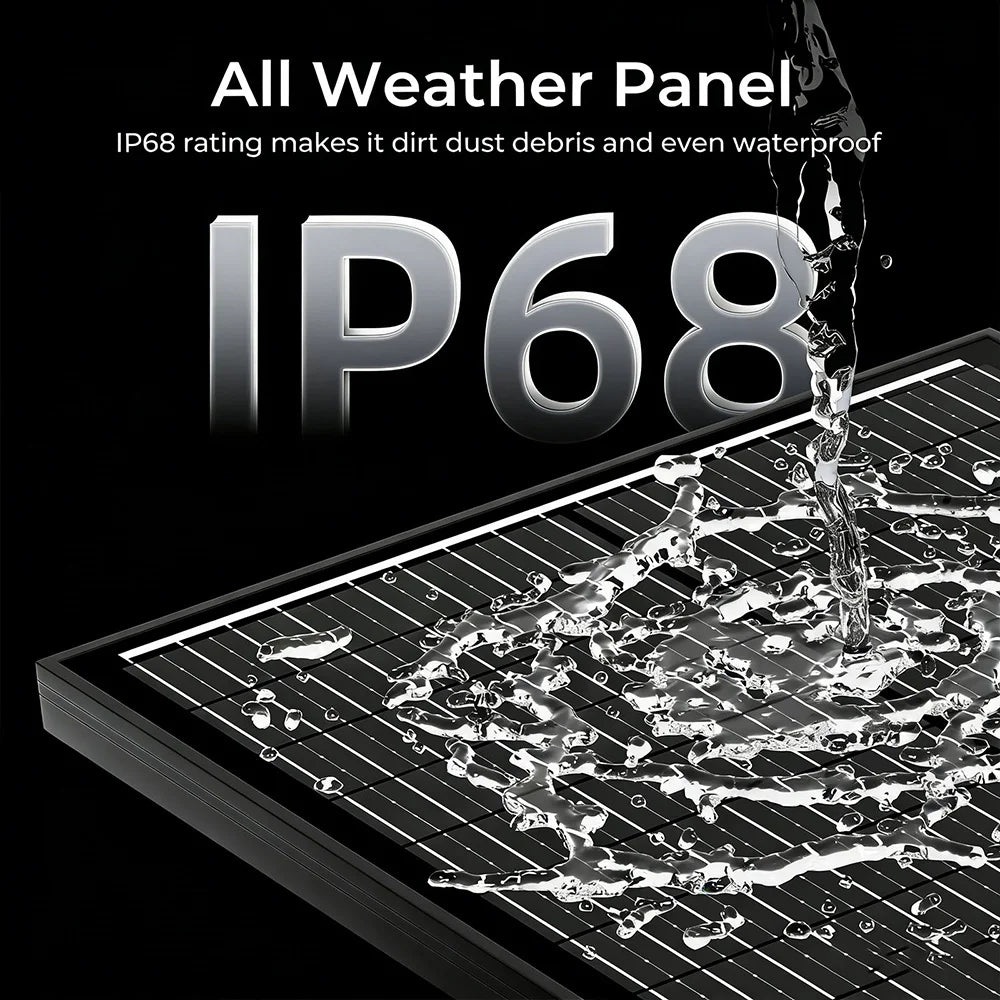 100W Solar Panels 18BB N-Type
