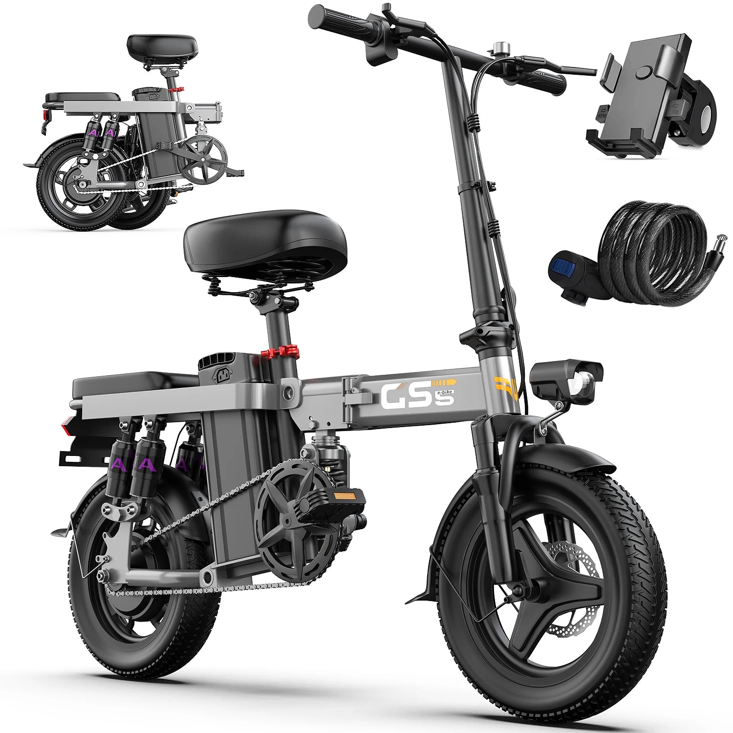 48V 15AH Battery EBike