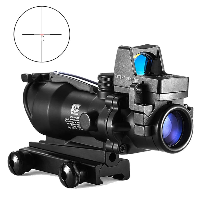 4x32 Red Dot 1x  4x Tactical Scope