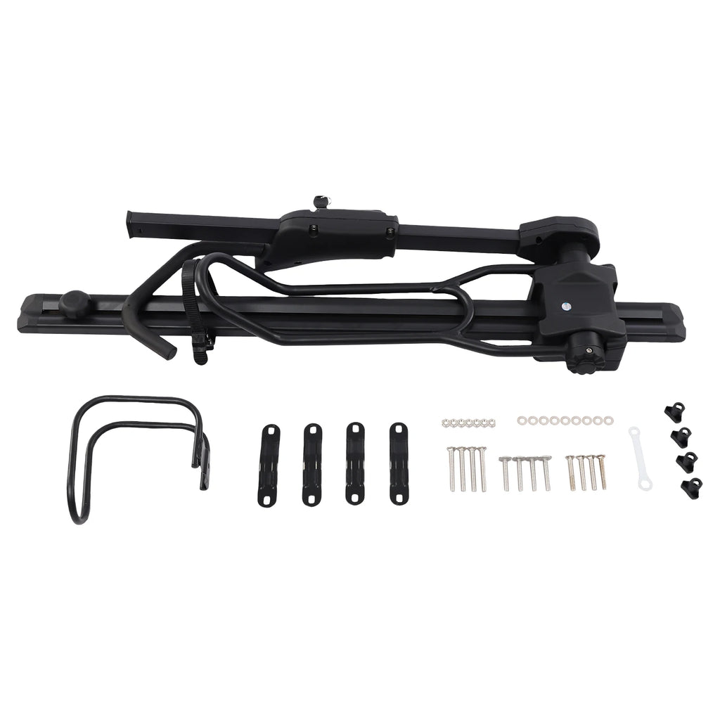 Foldable Upright Roof Mount Bicycle Rack