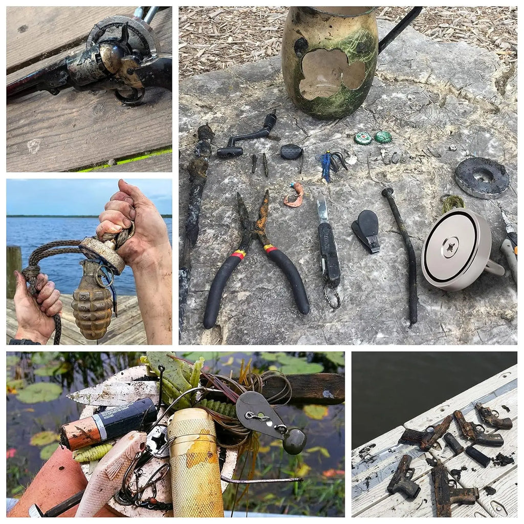 1000 LBS Fishing Magnet Kit