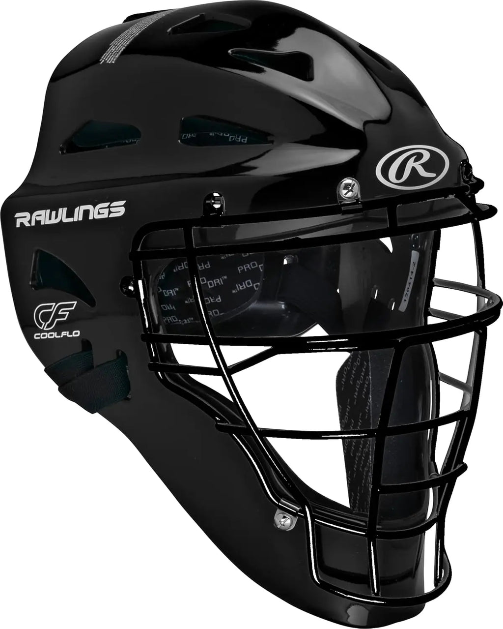 Youth Baseball Catcher Helmet, Black