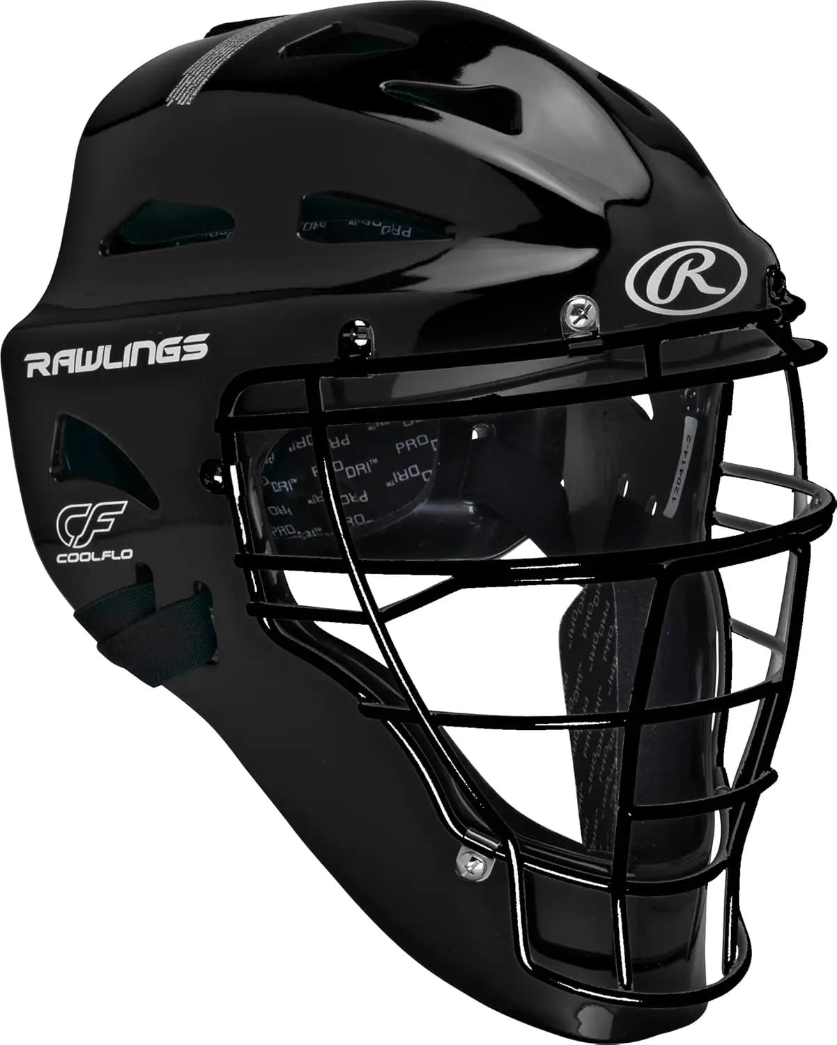 Youth Baseball Catcher Helmet, Black