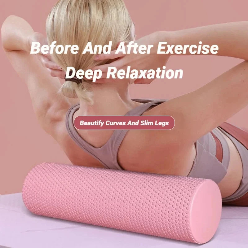 Hexagonal EVA Foam Yoga Roller