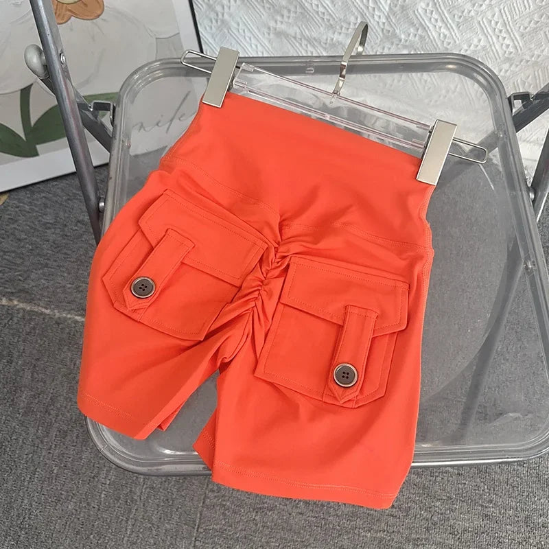 Lift Butt Fitness Ladies Yoga  Short Pants