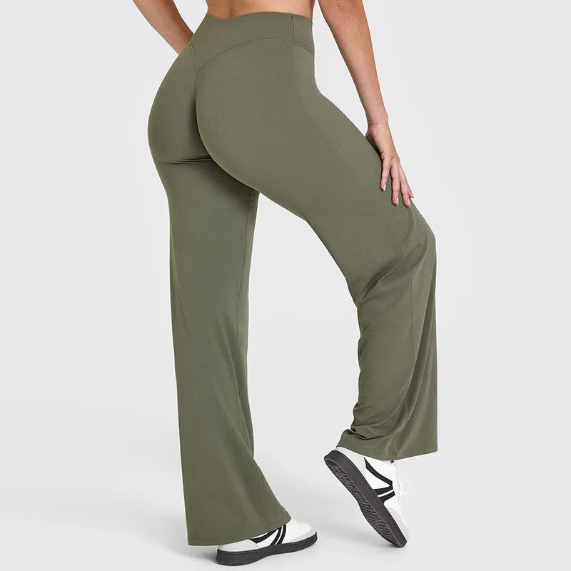 Women's Mid-Waist Yoga Pants