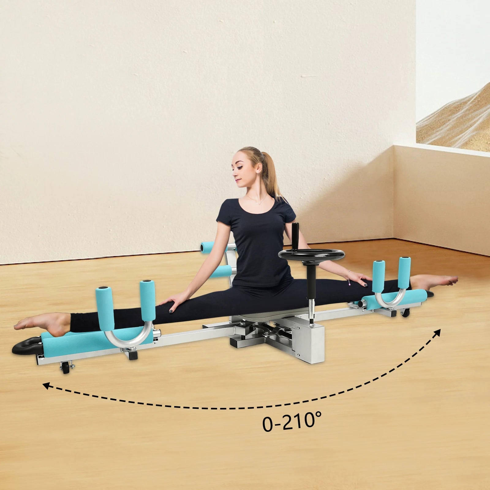Leg Stretcher Machine, 0-210° Adjustable