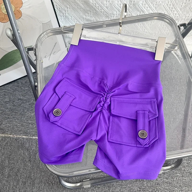 Lift Butt Fitness Ladies Yoga  Short Pants