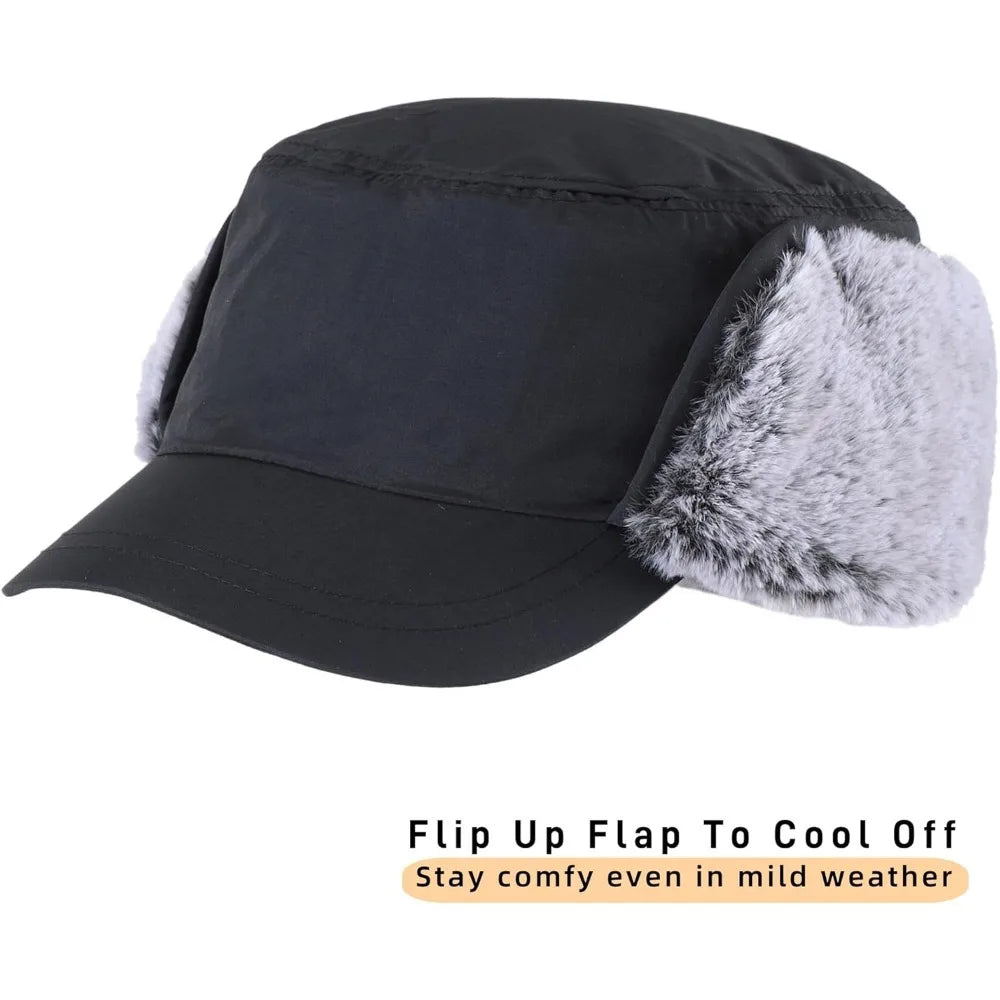 Men's Winter Hunting Hat with Visor