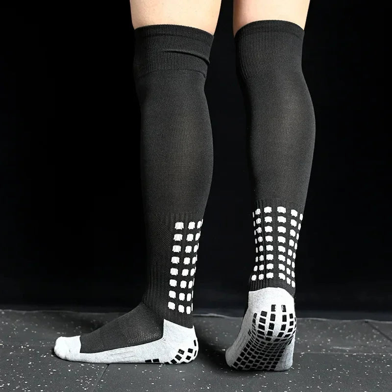 Long Football Socks Silicone Suction Cup Grip
