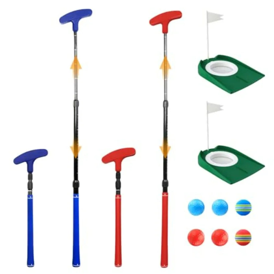 Adjustable Golf Putter, Mini Golf Set