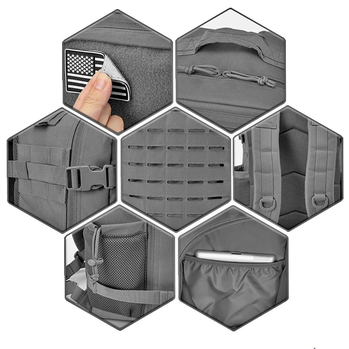 Versatile 25L Tactical Fishing Backpack