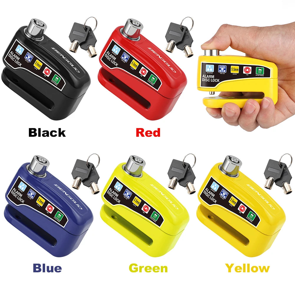 Bicycle Alarm Disc Brake Electric Lock