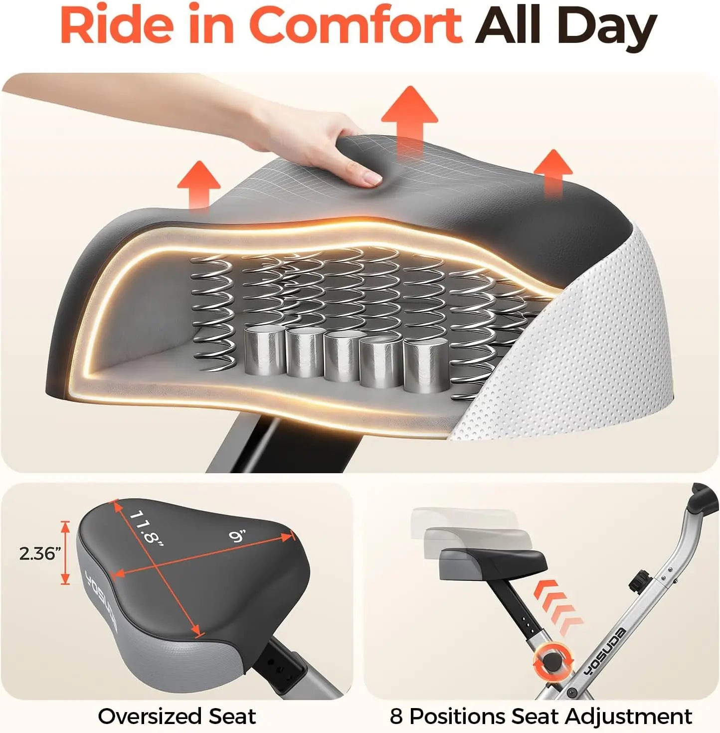 Foldable Stationary Bike