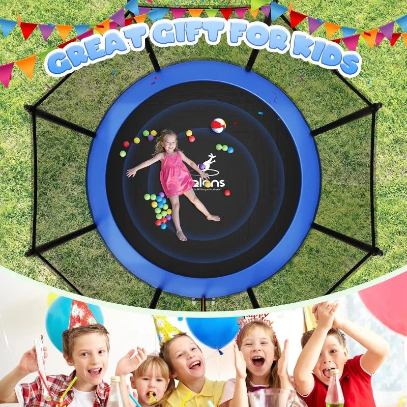 Outdoor Trampolines with Enclosure Net