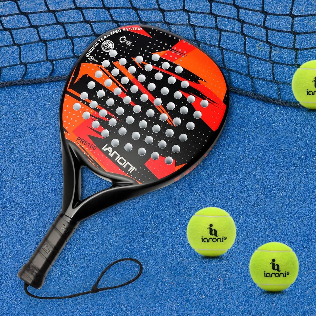 Padel Racket Carbon Fiber Surface