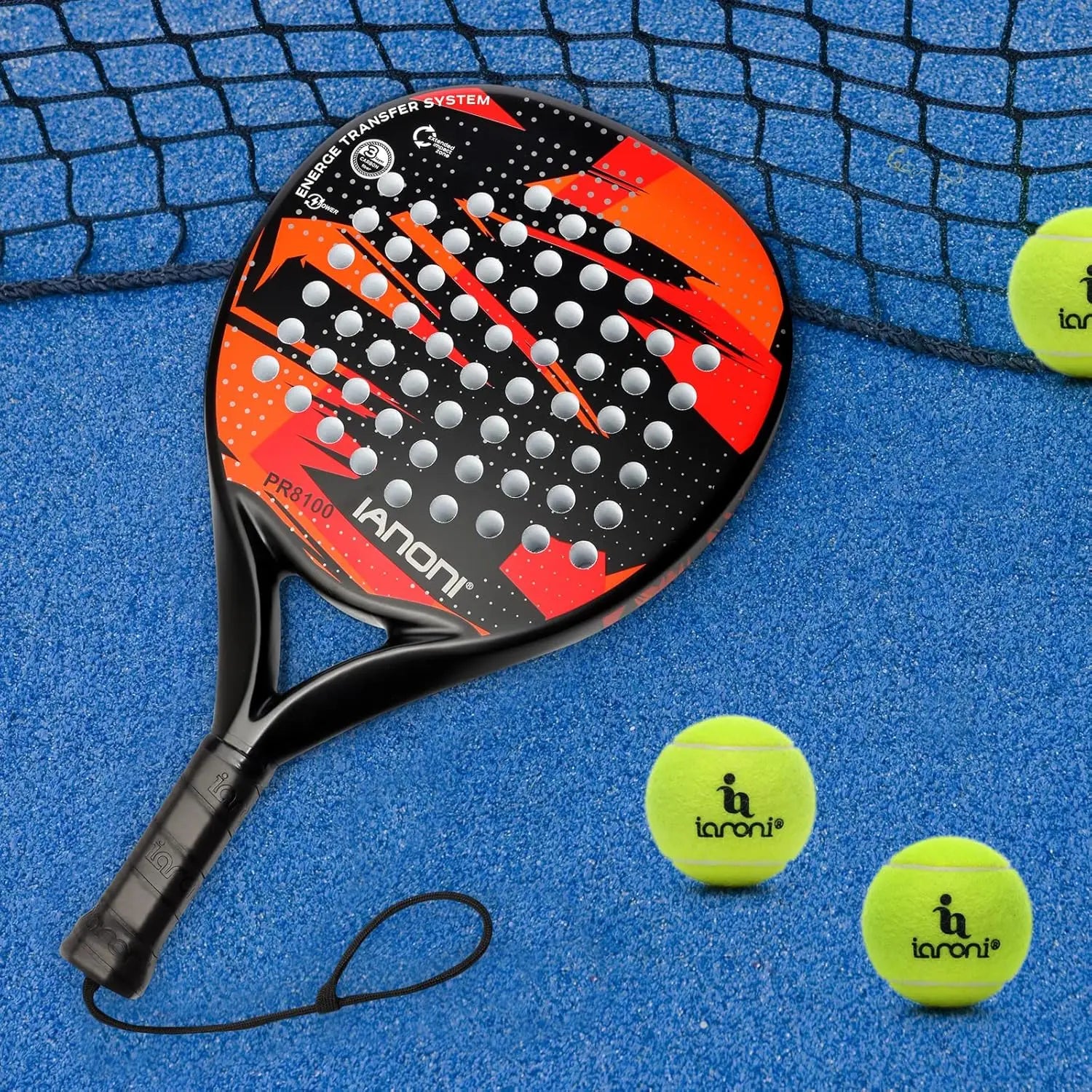 Padel Racket Carbon Fiber Surface