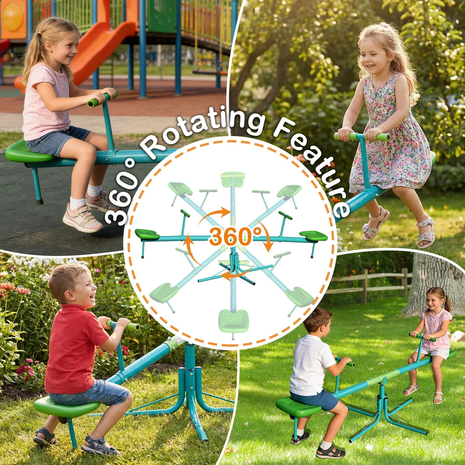 Seesaw, Swiveling 360 Degrees