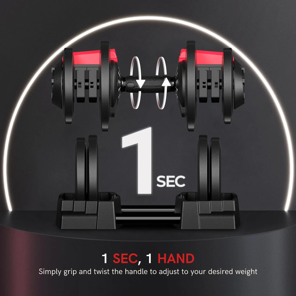 12 Free Weight Set with Connector