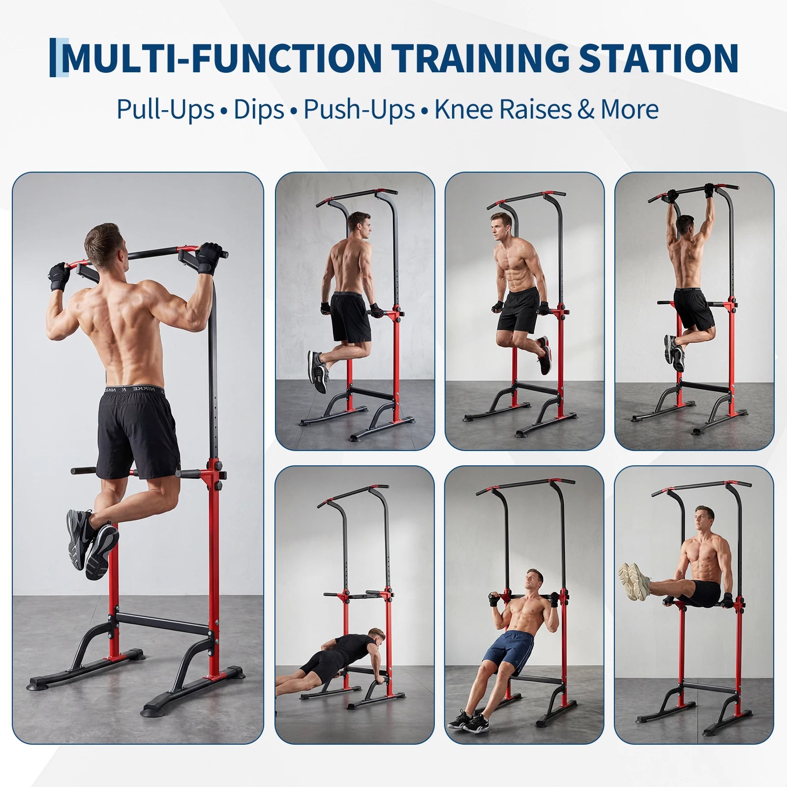 Heavy Duty Pull Up Dip Station