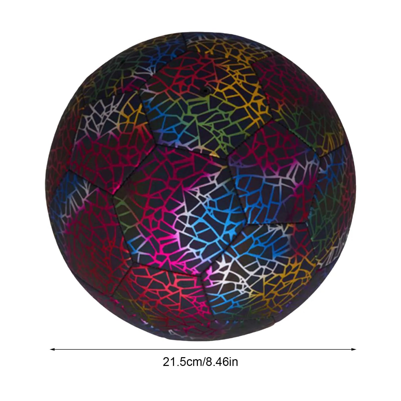 Reflective  Night Glowing Soccer Ball