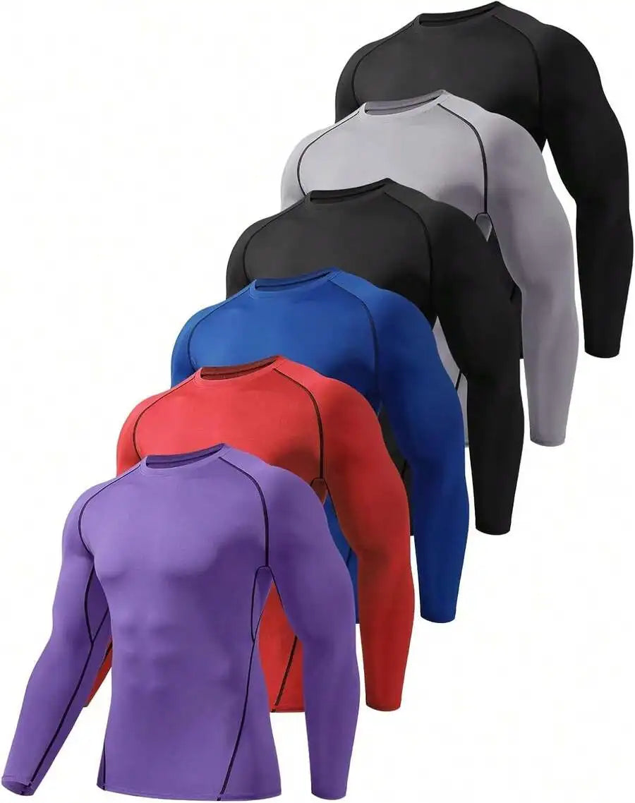 Mens Long Sleeve Compression Shirt