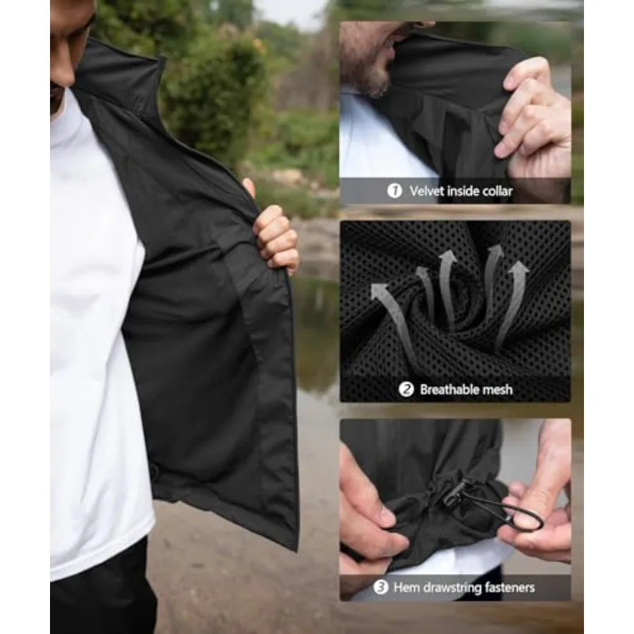 Men's Waterproof Golf Rain Suit