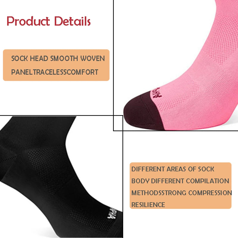4 Pairs Cycling Socks  Men Soccer Also