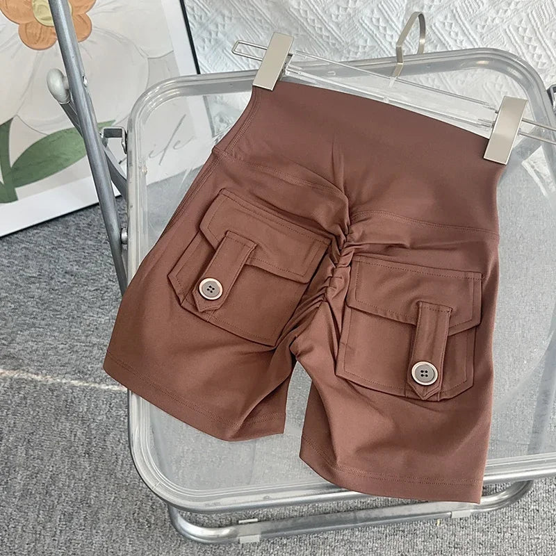 Lift Butt Fitness Ladies Yoga  Short Pants