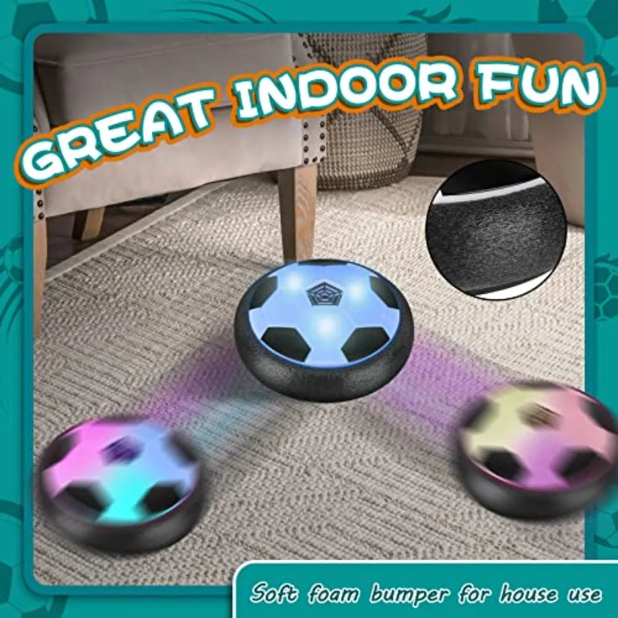 2 Pack Hover Soccer Ball with 8 Pcs Batteries