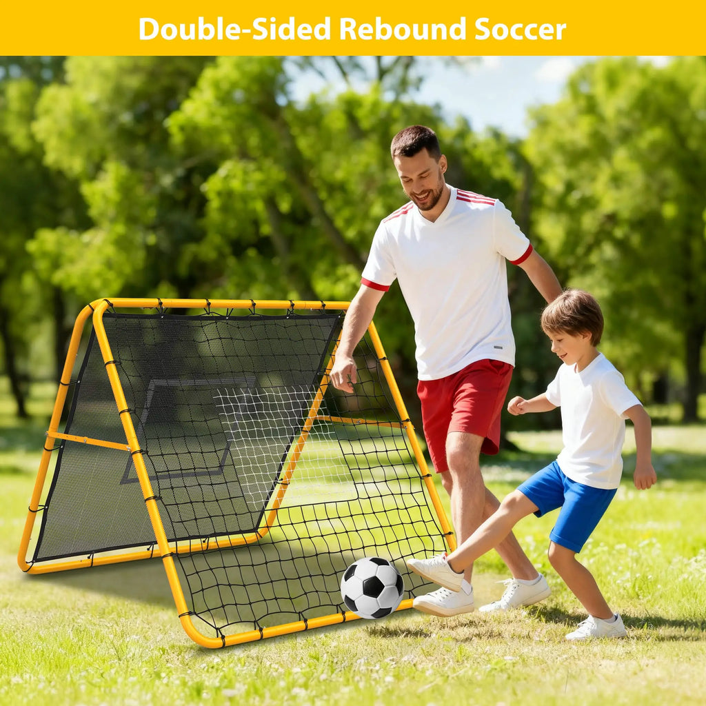 4x4 Ft Adjustable Multi-Sport Rebounder Net