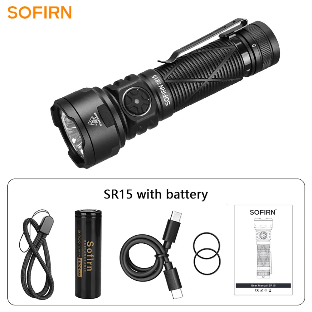 SR15 4500LM Flashlight