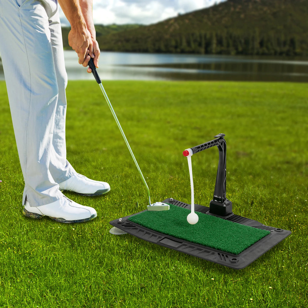 Golf Practice Swing Trainer Adjustable Height