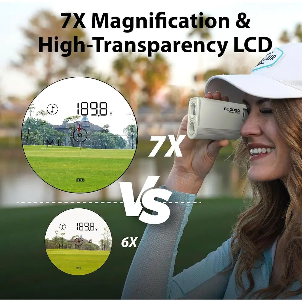 Compact Mini Rangefinder with Slope
