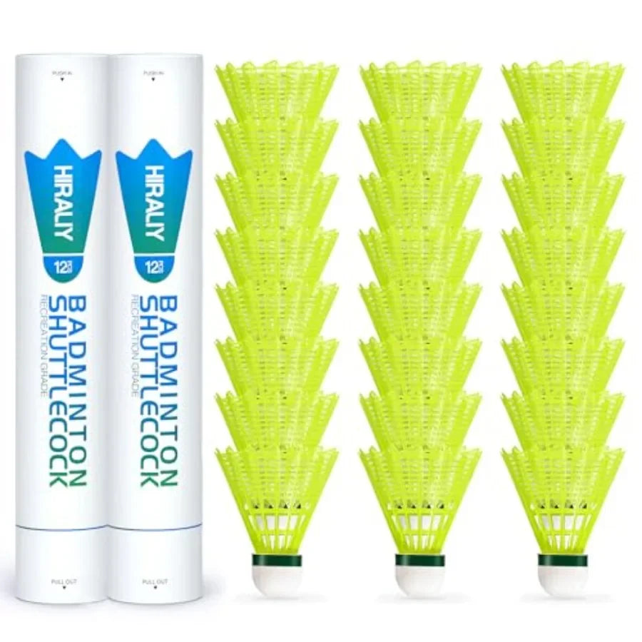 Pack Badminton Birdies Nylon, Durable