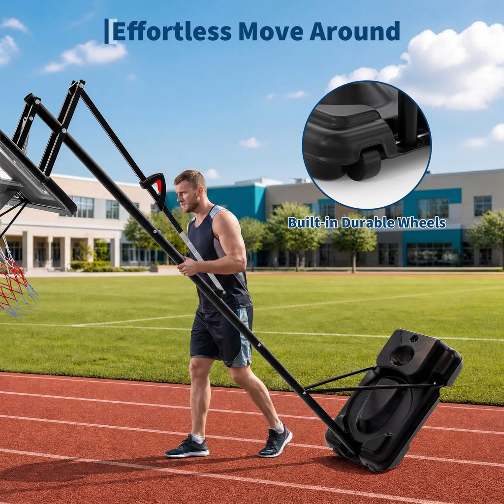 Portable Basketball Hoop Outdoor 7.5-10FT